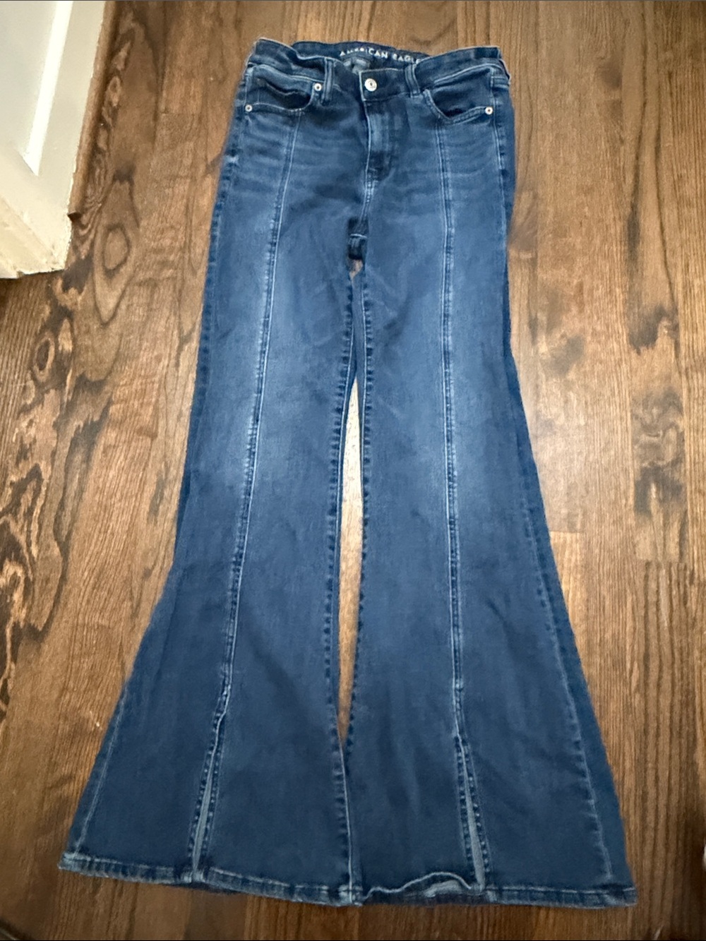 American Eagle Outfitters Festival Flare - Dark Blue size 10